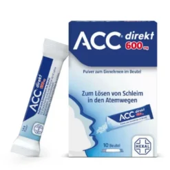 ACC direkt 600 mg Pulver zum Einnehmen im Beutel 10 St