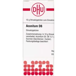 ACONITUM D 6 Globuli 10 g
