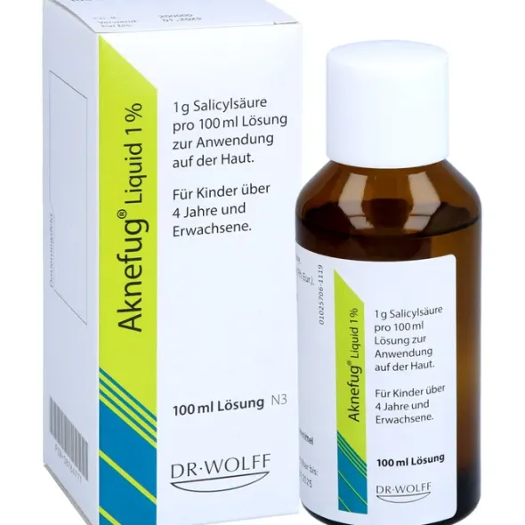 AKNEFUG liquid 1% Lösung 100 ml