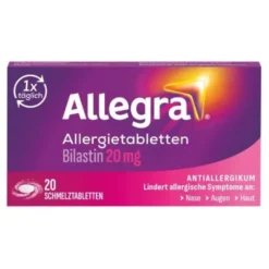 ALLEGRA Allergietabletten 20 mg Schmelztabletten 20 St