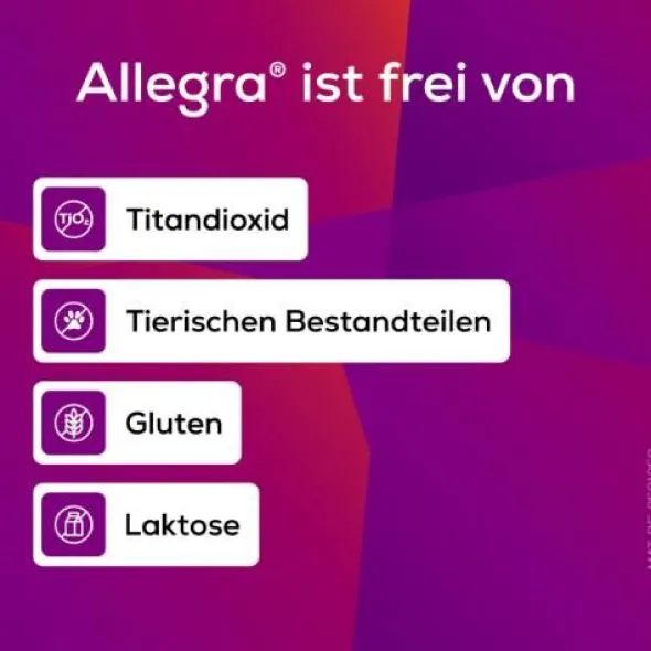 ALLEGRA Allergietabletten 20 mg Tabletten 6 St