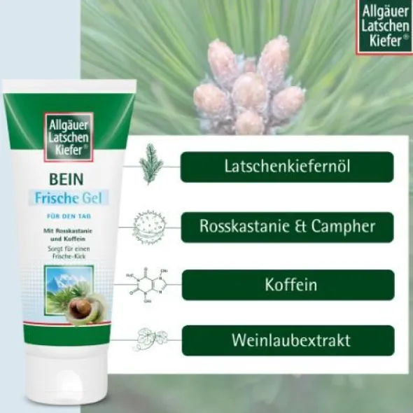 ALLGÄUER LATSCHENK. Bein Frische Gel 200 ml