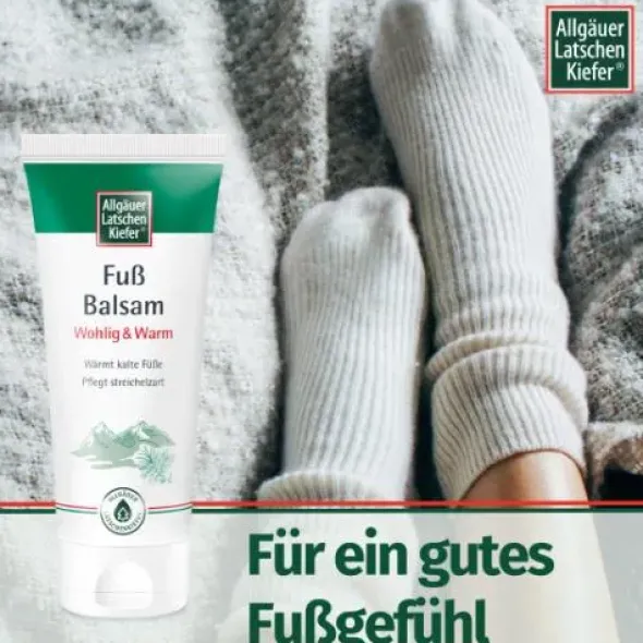 ALLGÄUER LATSCHENK. Fuß Balsam wohlig & warm 100 ml
