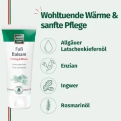 ALLGÄUER LATSCHENK. Fuß Balsam wohlig & warm 100 ml