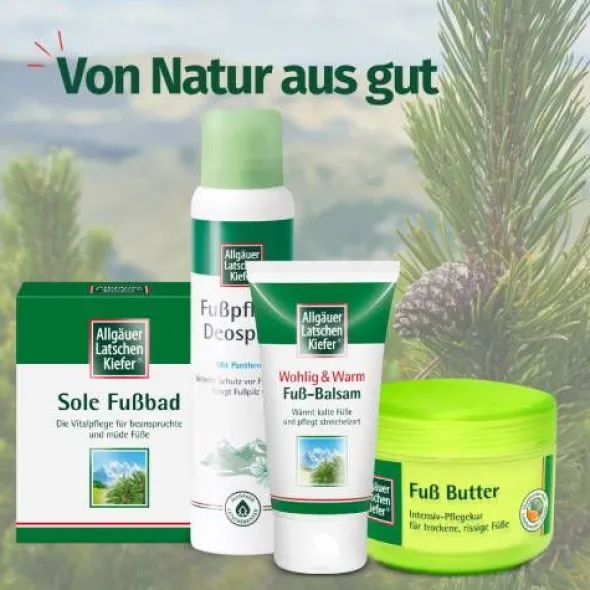 ALLGÄUER LATSCHENK. Fuß Balsam wohlig & warm 75 ml