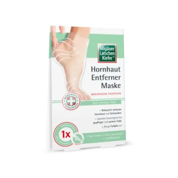 ALLGÄUER LATSCHENK. Hornhaut Entf.Maske cremig Set 1 P