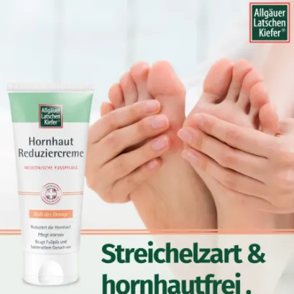 ALLGÄUER LATSCHENK. Hornhaut Reduziercreme Orange 200 ml
