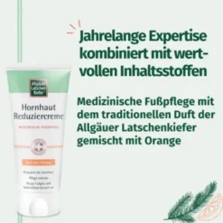 ALLGÄUER LATSCHENK. Hornhaut Reduziercreme Orange 200 ml