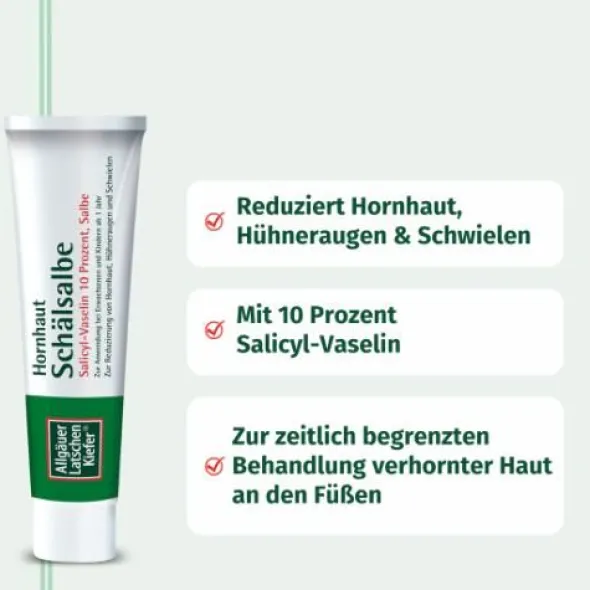 ALLGÄUER LATSCHENK. Hornhaut Schälsalbe 50 g