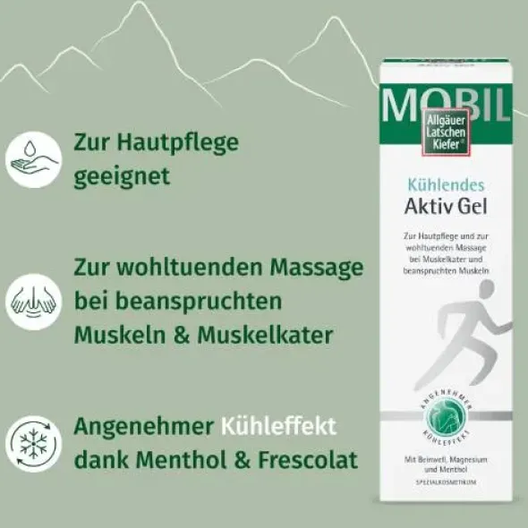 ALLGÄUER LATSCHENK. kühlendes Aktiv Gel 200 ml