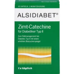 ALSIDIABET Zimt-Catechine f.Diab.Typ II 1xtägl.Kps 60 St