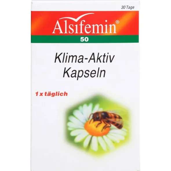 ALSIFEMIN 50 Klima-Aktiv m.Soja 1x1 Kapseln 30 St
