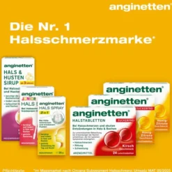 ANGINETTEN Halstabletten 24 St