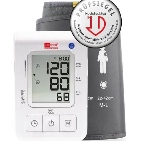 APONORM Blutdruckmessgerät Basis Control Oberarm 1 St
