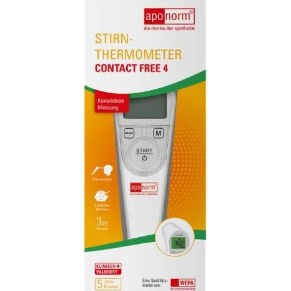 APONORM Fieberthermometer Stirn Contact-Free 4 1 St