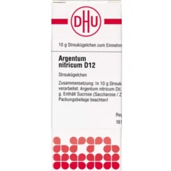 ARGENTUM NITRICUM D 12 Globuli 10 g