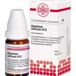 ARGENTUM NITRICUM D 12 Globuli 10 g