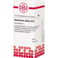 ARSENICUM ALBUM D 12 Globuli 10 g