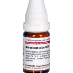 ARSENICUM ALBUM D 6 Globuli 10 g