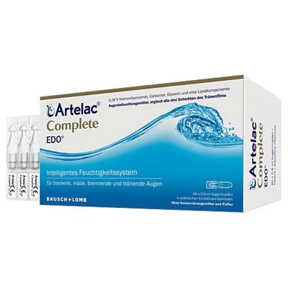 ARTELAC Complete EDO Augentropfen 60X0,5 ml