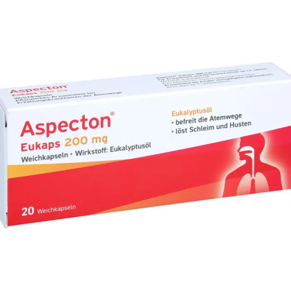 ASPECTON Eukaps 200 mg Weichkapseln 20 St