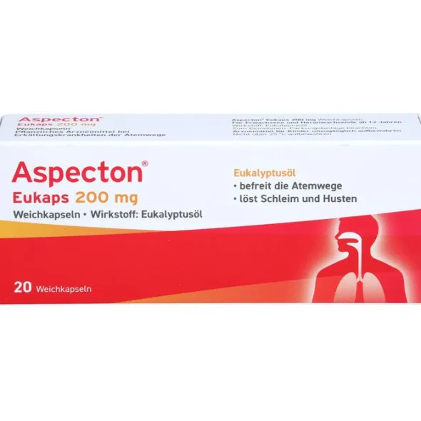 ASPECTON Eukaps 200 mg Weichkapseln 20 St