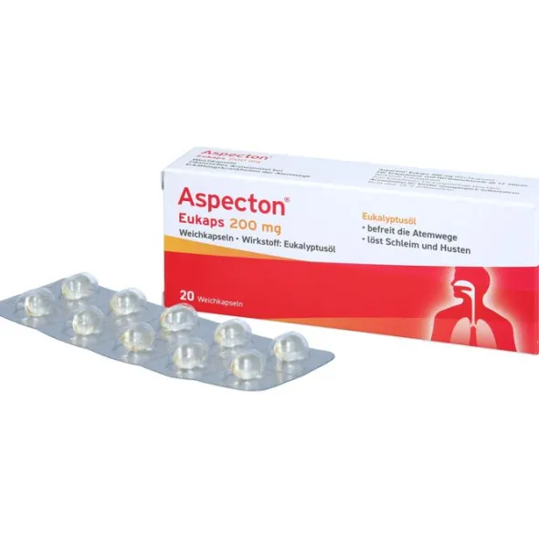 ASPECTON Eukaps 200 mg Weichkapseln 20 St