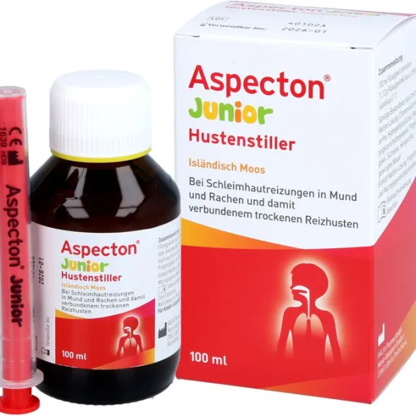 ASPECTON Junior Hustenstiller Isländisch Moos Saft 100 ml