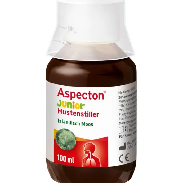 ASPECTON Junior Hustenstiller Isländisch Moos Saft 100 ml