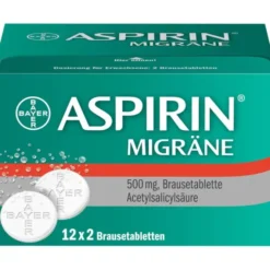 ASPIRIN MIGRÄNE 500 mg Brausetabletten 24 St