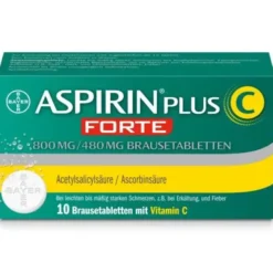 ASPIRIN plus C forte 800 mg/480 mg Brausetabletten 10 St