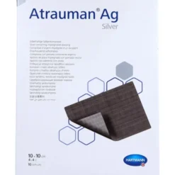 ATRAUMAN Ag 10x10 cm steril Kompressen 10 St