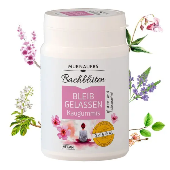 BACHBLÜTEN Murnauers Bleib gelassen Kaugummi 74 g