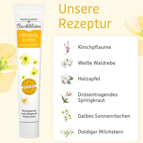 BACHBLÜTEN Murnauers Original Creme nach Dr.Bach 30 g