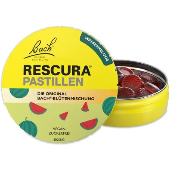 BACHBLÜTEN Original Rescura Pastillen Wassermelone 50 g