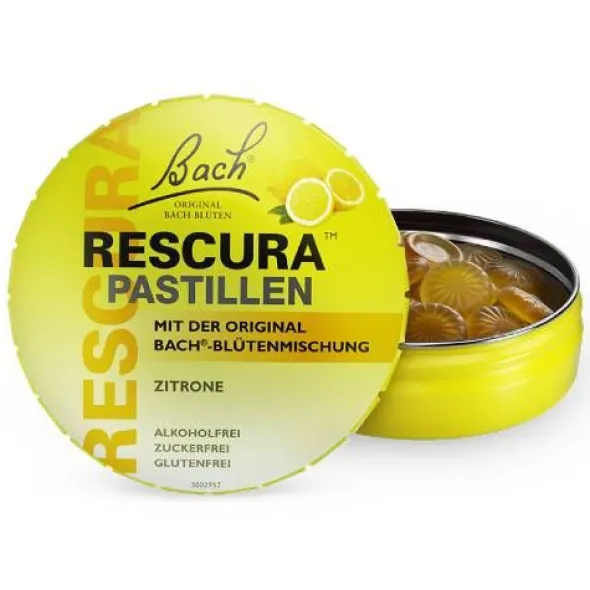 BACHBLÜTEN Original Rescura Pastillen Zitrone 50 g