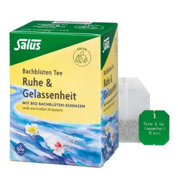 BACHBLÜTEN TEE Ruhe & Gelassenheit Bio Salus Fbtl. 15 St