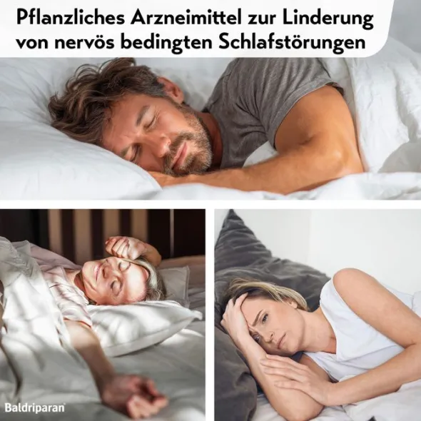 BALDRIPARAN Stark für die Nacht überzogene Tab. 60 St