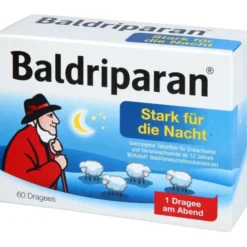 BALDRIPARAN Stark für die Nacht überzogene Tab. 60 St