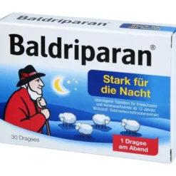 BALDRIPARAN Stark für die Nacht überzogene Tab. 30 St