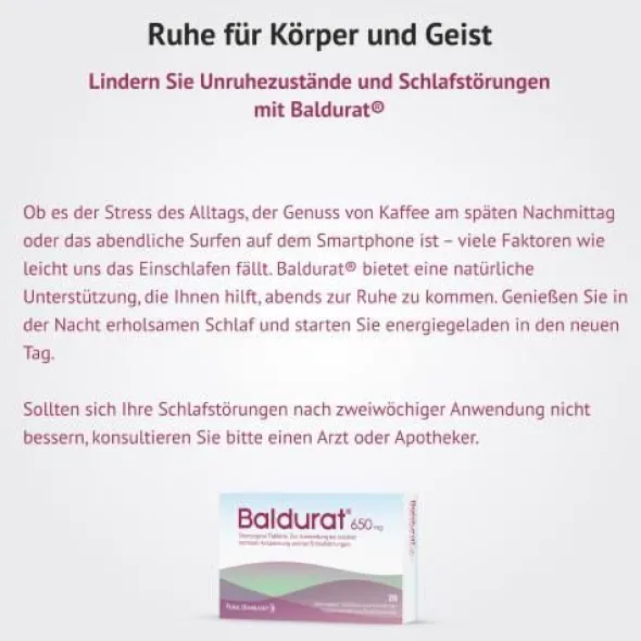 BALDURAT Filmtabletten 20 St