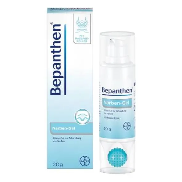 BEPANTHEN Narben-Gel mit Massage-Roller 20 g