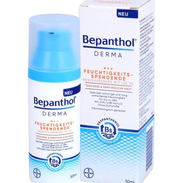 BEPANTHOL Derma feuchtigk.spend.Gesichtscre.LSF 25 1X50 ml