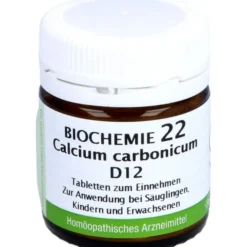BIOCHEMIE 22 Calcium carbonicum D 12 Tabletten 80 St