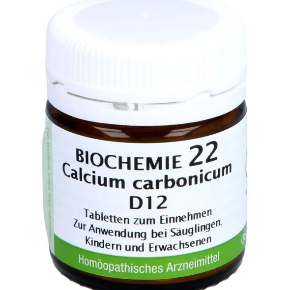BIOCHEMIE 22 Calcium carbonicum D 12 Tabletten 80 St