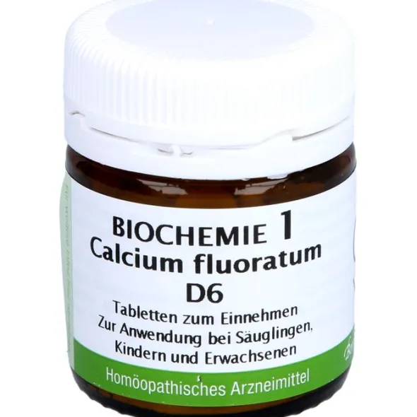BIOCHEMIE 1 Calcium fluoratum D 6 Tabletten 80 St