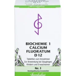 BIOCHEMIE 1 Calcium fluoratum D 12 Tabletten 500 St