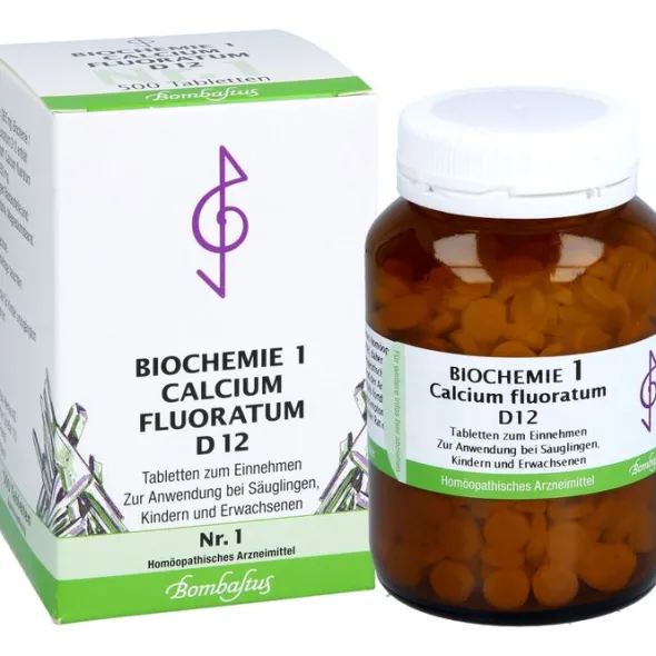 BIOCHEMIE 1 Calcium fluoratum D 12 Tabletten 500 St