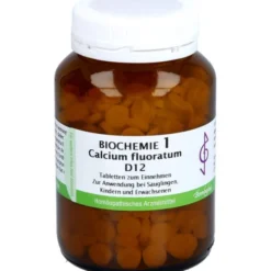 BIOCHEMIE 1 Calcium fluoratum D 12 Tabletten 500 St