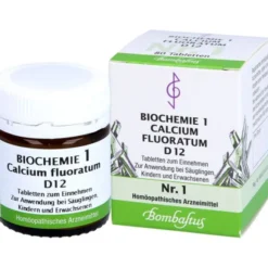 BIOCHEMIE 1 Calcium fluoratum D 12 Tabletten 80 St